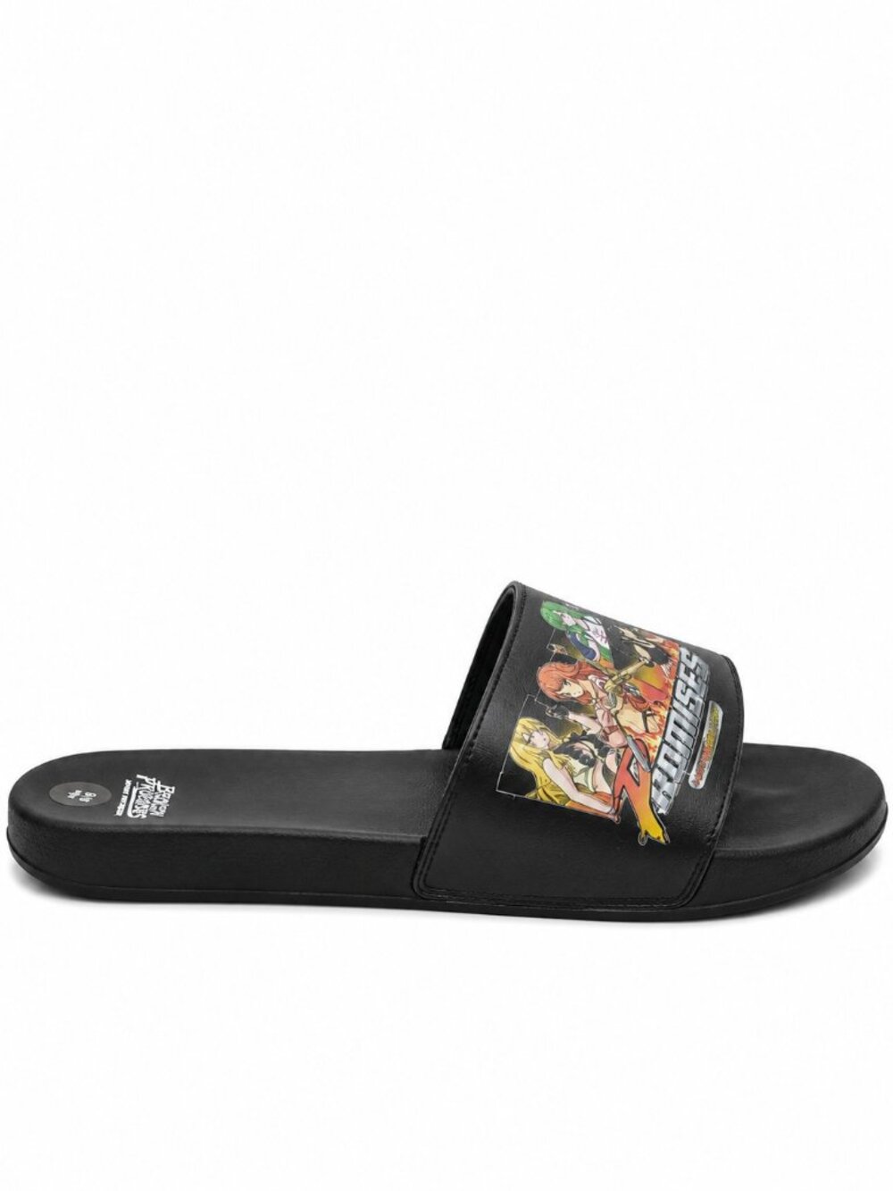 Broken promise anime fighter slide sandals